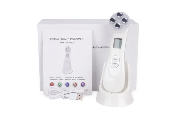 Skinstrument - 5 in 1 RF EMS LED Light Therapy For Facial Acne & Skin Tightening - Image 6